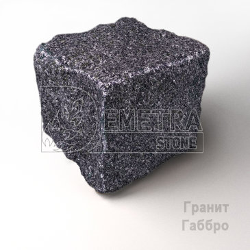 Брусчатка Габбро колотая