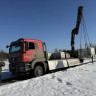 Аренда услуги манипулятора борт 40 тонн