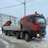 Аренда услуги манипулятора борт 40 тонн